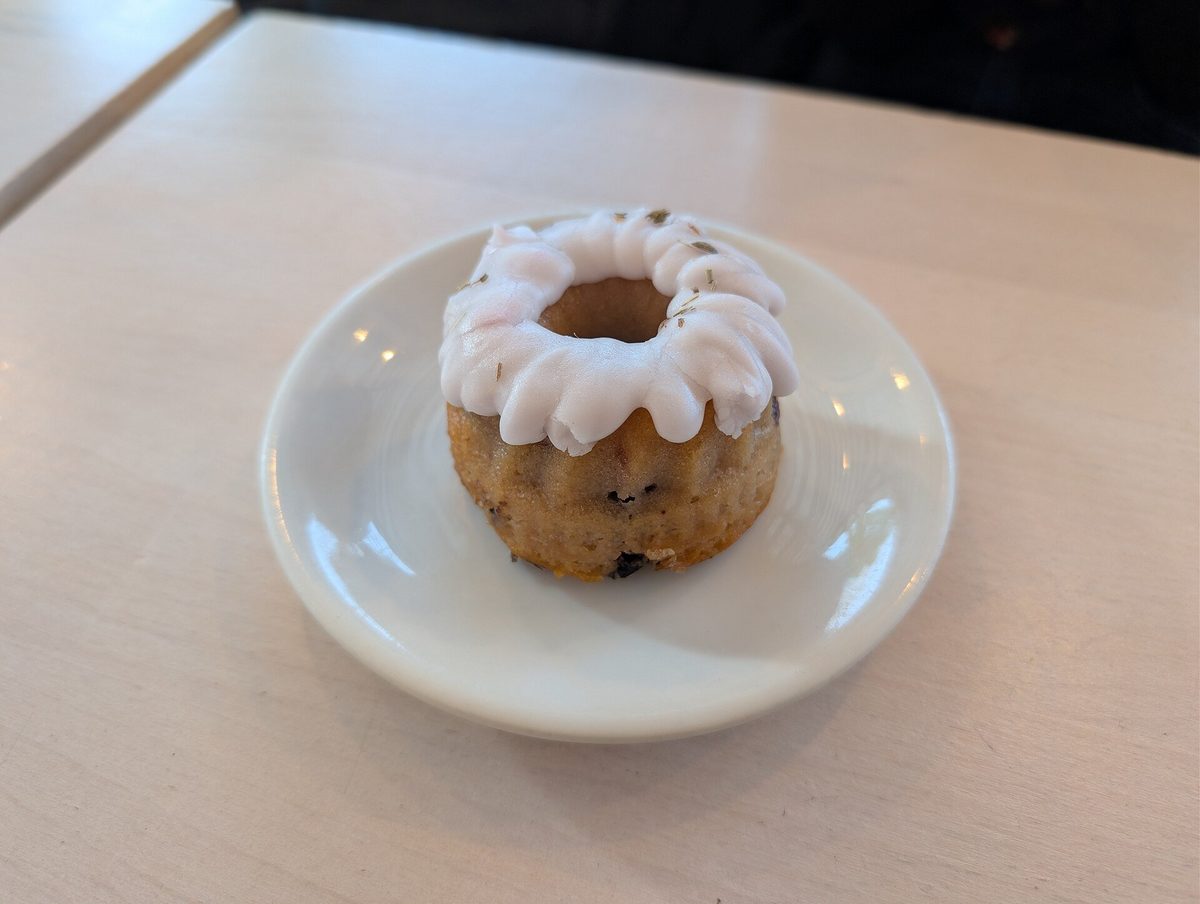 Stock photo representing Blueberry Bundt Cake + Cream Cheese Frosting