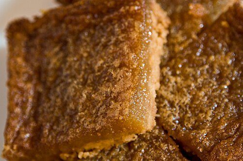 Stock photo representing Butter Tart Squares
