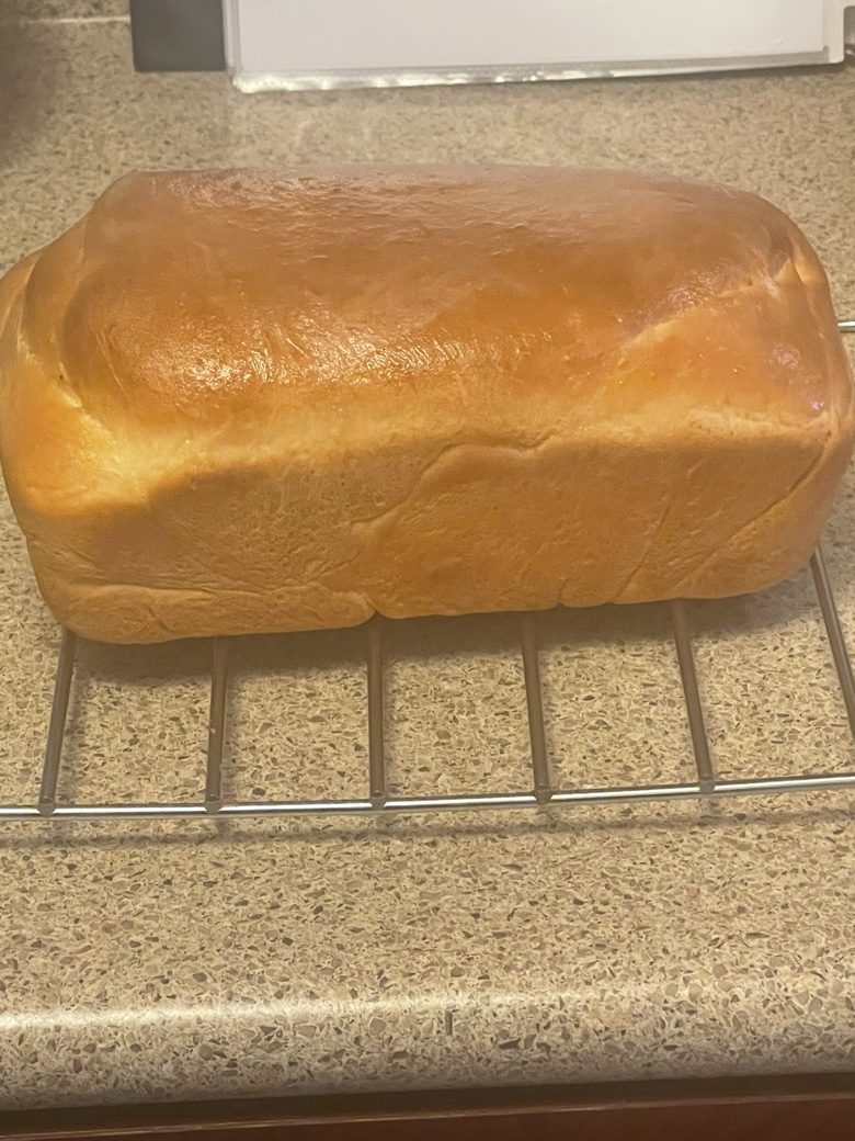 Fresh-baked sandwich bread